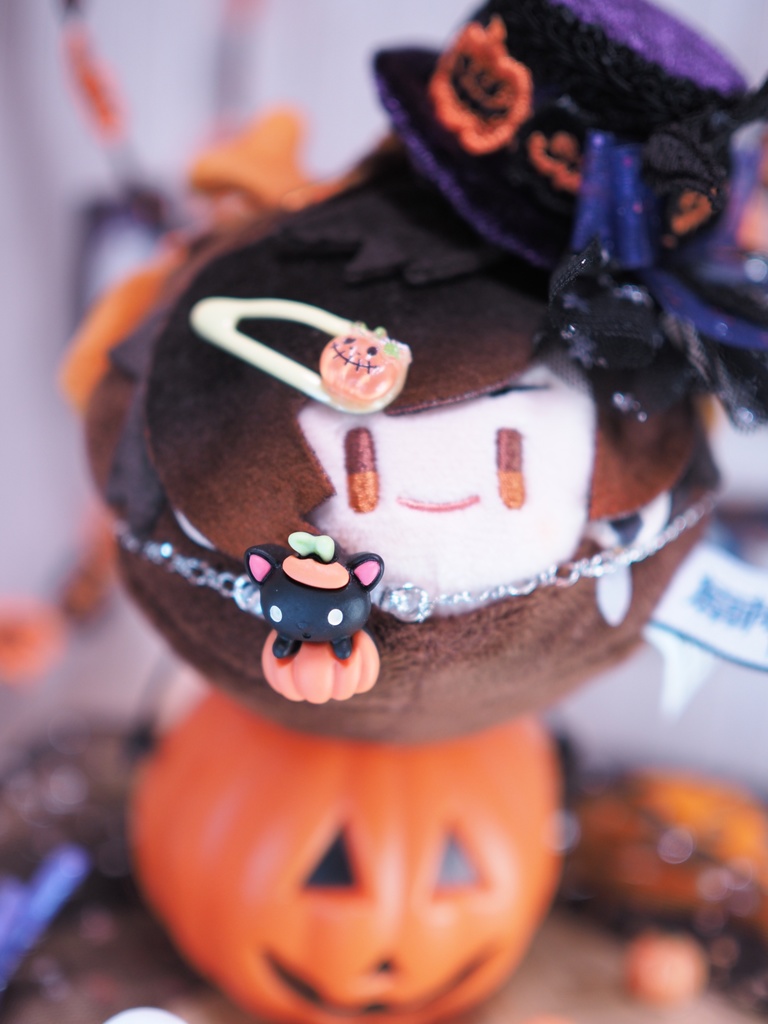 ヘアピン 魔女ぼうし