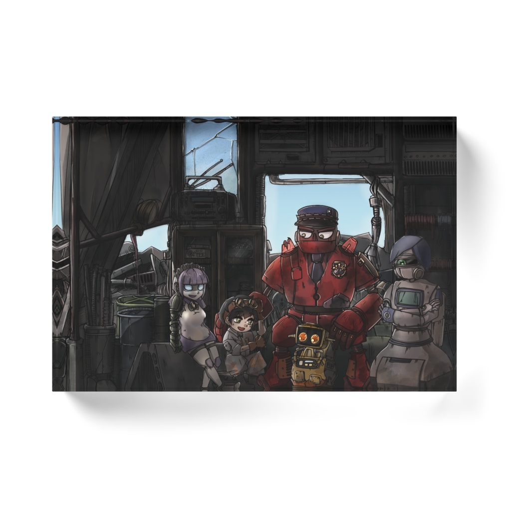 人形町ラプソディ アクリルブロック