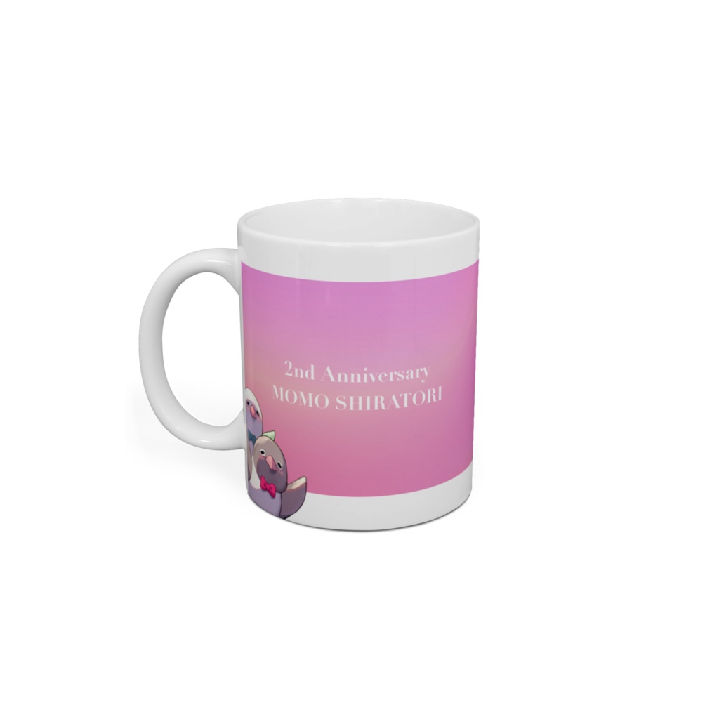 【2周年記念】ももマグカップ【2023】