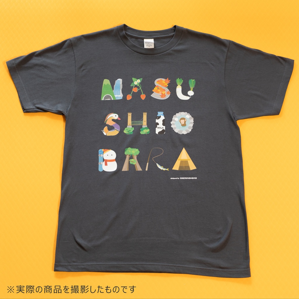 NASUSHIOBARAアルファベット【Tシャツ】