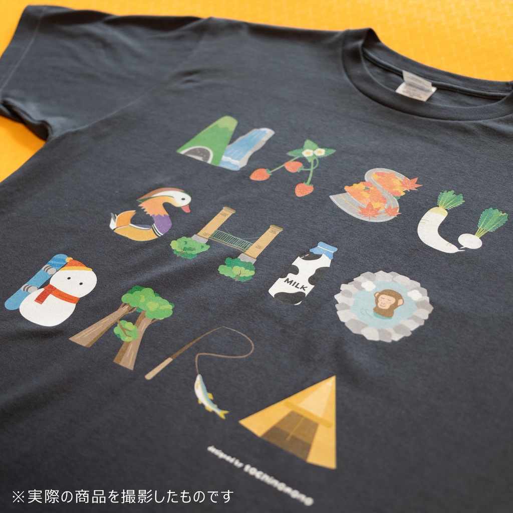 NASUSHIOBARAアルファベット【Tシャツ】
