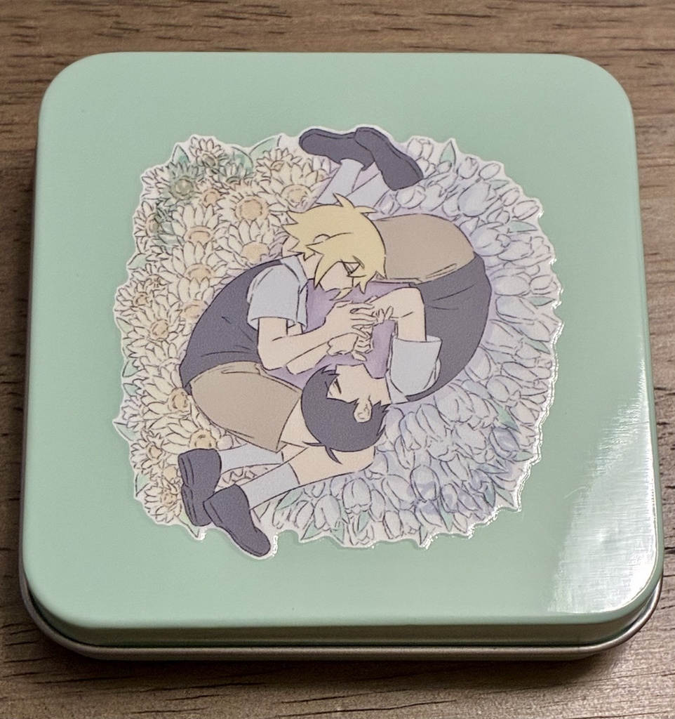 バジサニ スクエア缶ケース