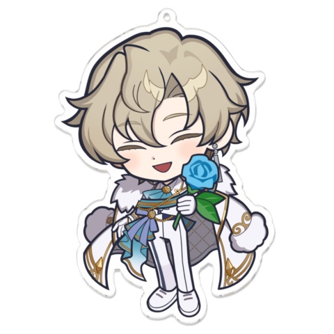 しぇる。８周年記念アクリルキーホルダー笑顔ver.