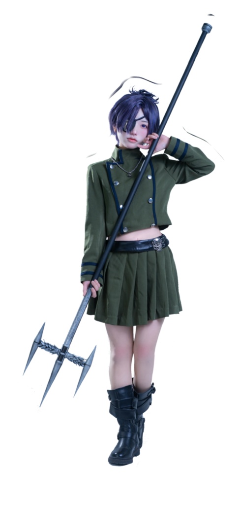 C107クローム髑髏 コスプレアクリルスタンド