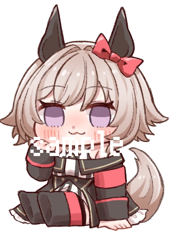 【アクリルスタンド】カレンチャン・勝負服　おすわり