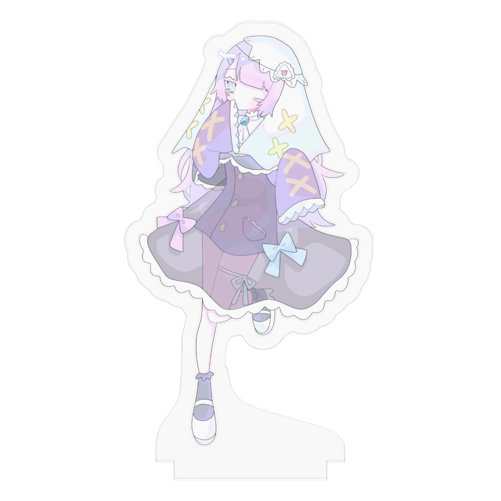 【七不思うらめ】アクリルフィギュア キービジュアルver.