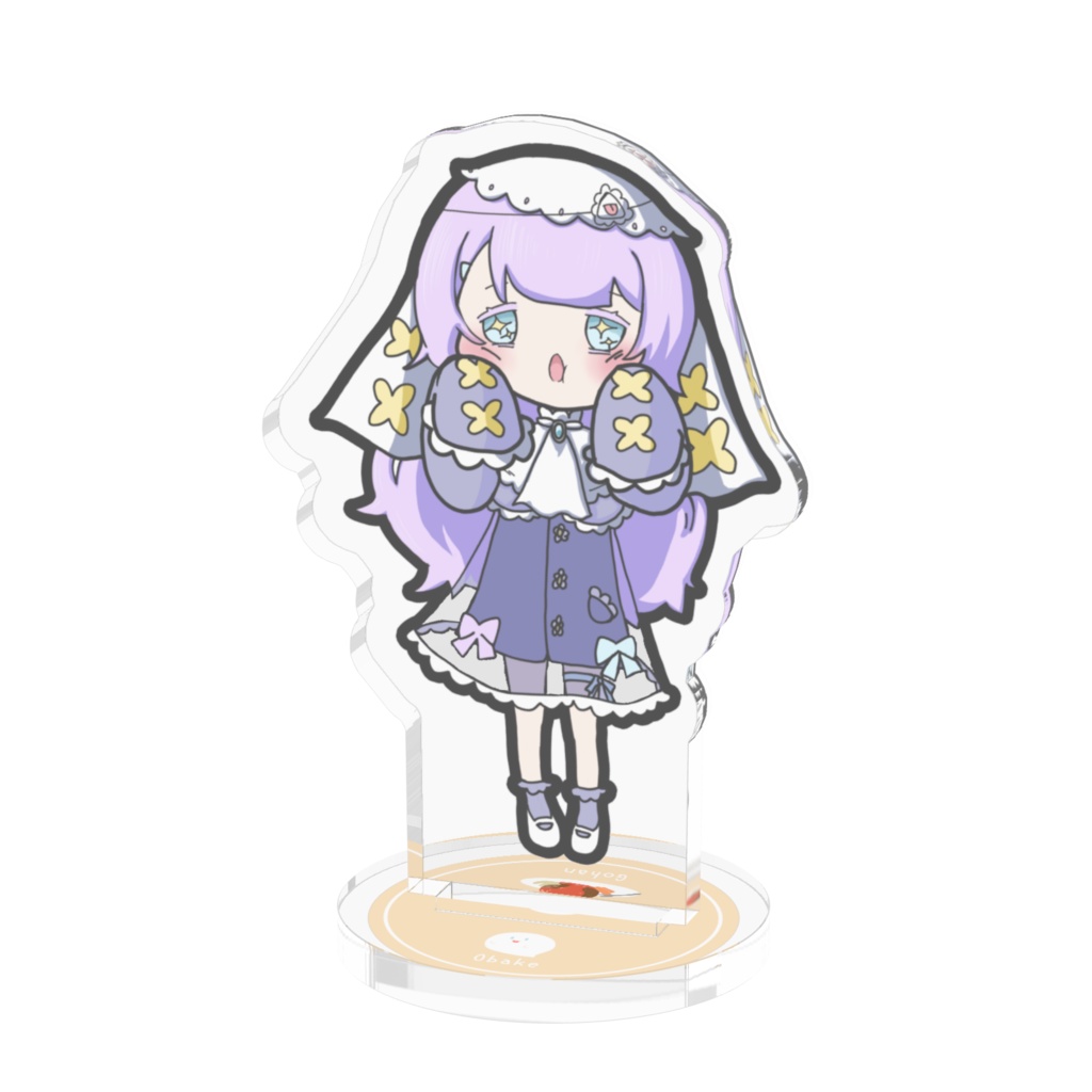 【七不思うらめ】アクリルフィギュア おめめキラキラver.