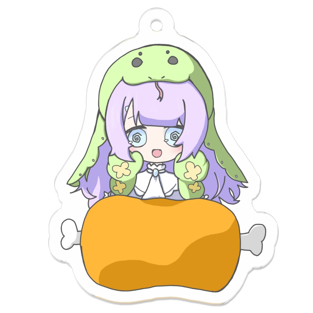【干支うらめ】アクリルキーホルダー 巳年ver.