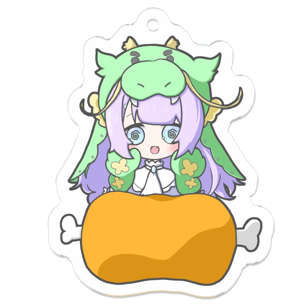 【干支うらめ】アクリルキーホルダー 辰年ver.