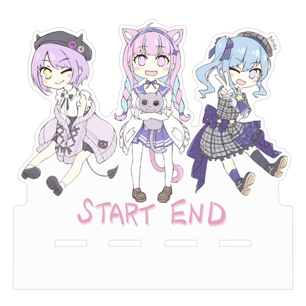 【非公式】Startend アクリルスマホスタンド