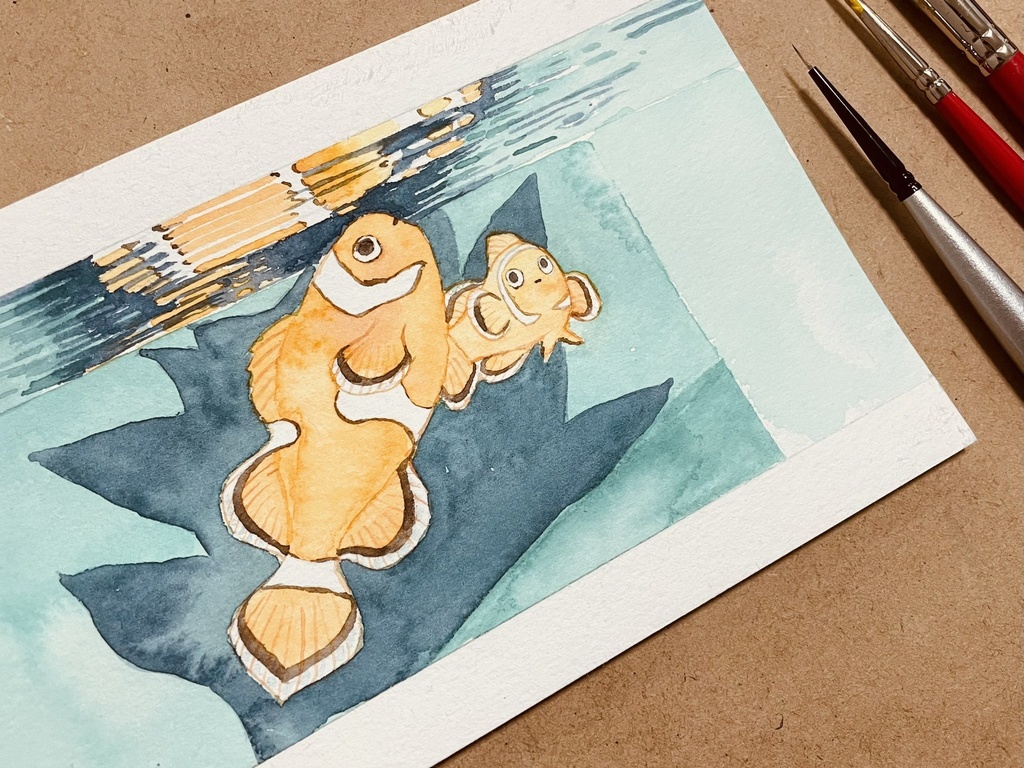 原画 クマノミ①