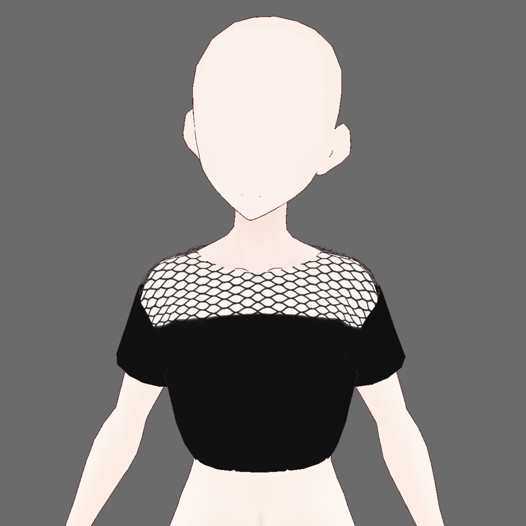 Fishnet Crop Top (Free)