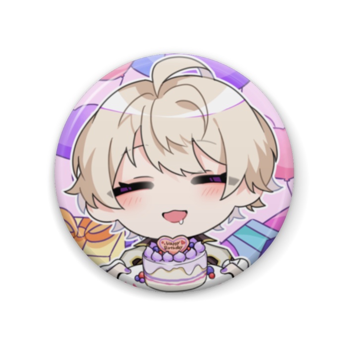 【数量限定】生誕缶バッジ2種とサイン入り缶バッジセット【生誕2024】