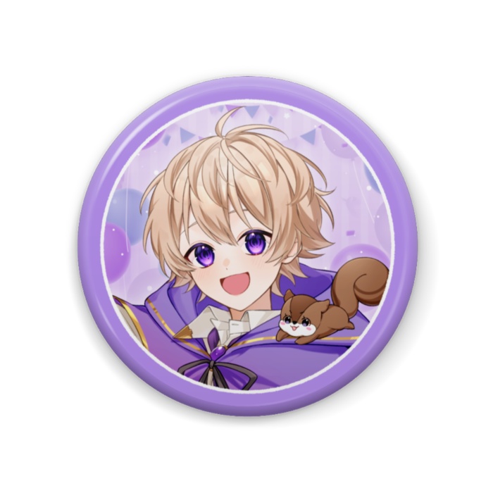 【数量限定】透央の生誕ぱぁーっと缶バッジ【3nd Birthday】