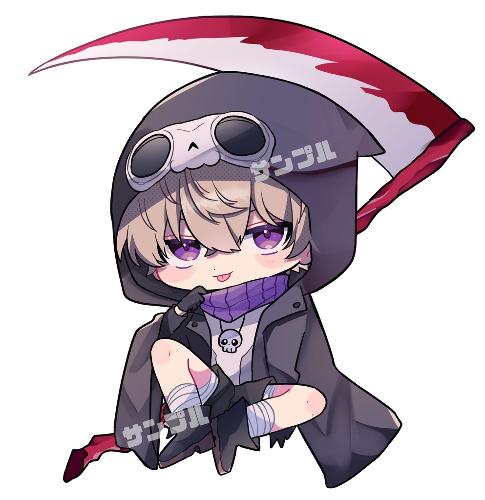 【受注販売】死神すおーのアクリルキーホルダー！