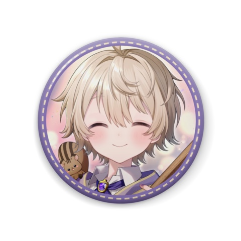 【3rd anniversary】ポジティブにっこりすおくん記念缶バッジ【予約商品】