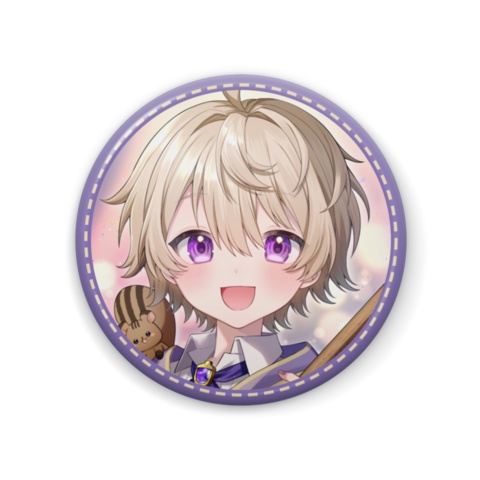 【3rd anniversary】ポジティブすおくん記念缶バッジ2種セット【予約商品】