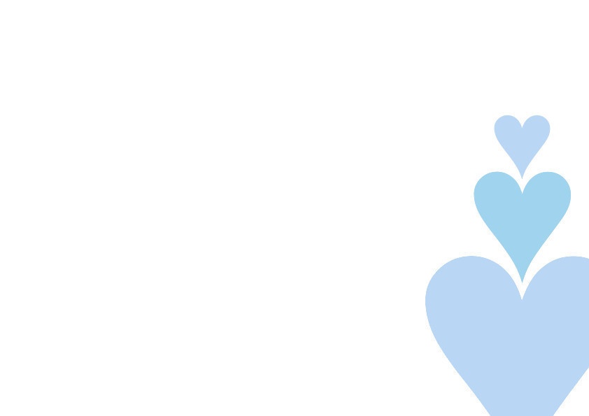 うごイラ リアクション背景 3連ハート 点灯