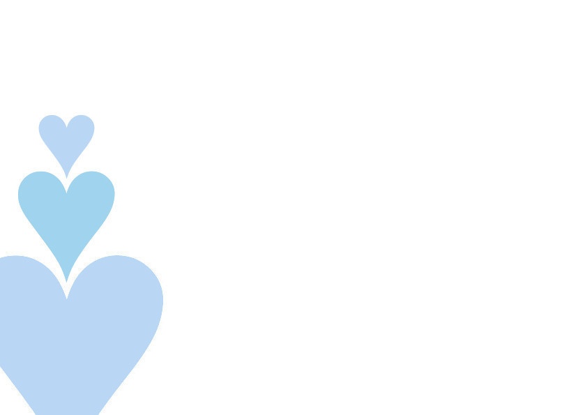 うごイラ リアクション背景 3連ハート 点灯