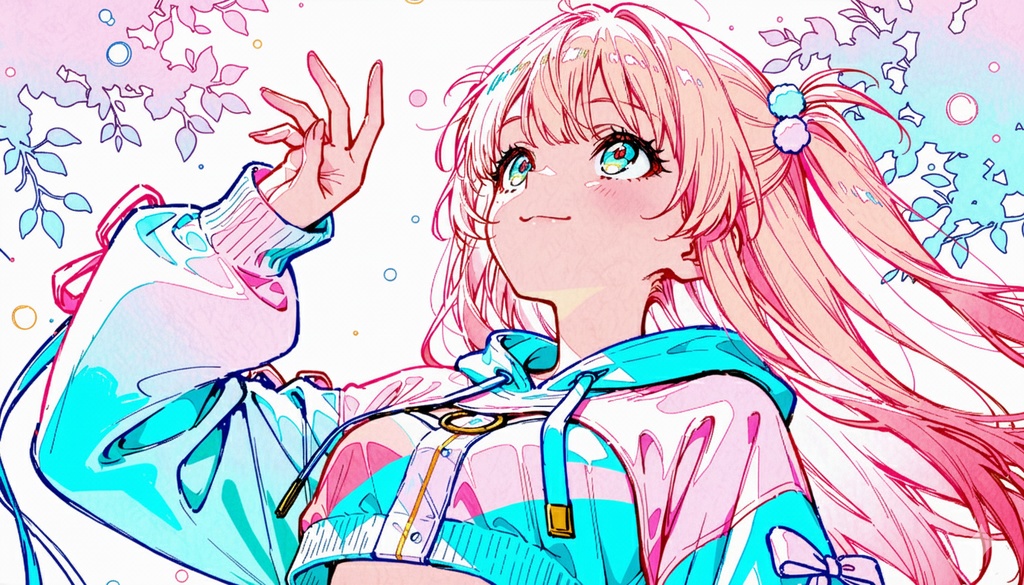 【AImusic】【フリーBGM】Kawaii ageage MIX  #1 【Kawaii Future Bass,EDM,Up Tempo,Cute,/勉強用/作業用/配信用等】