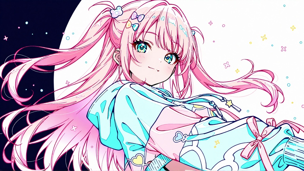 【AImusic】【フリーBGM】Kawaii Mix #2【Kawaii,Future Bass,EDM,chill,cute/勉強用/作業用/店内BGM/配信用/】