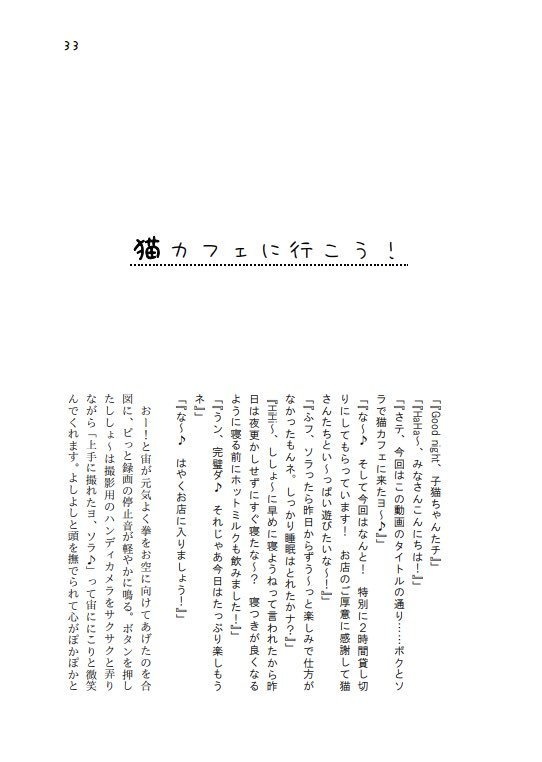 なつそらにゃんこ