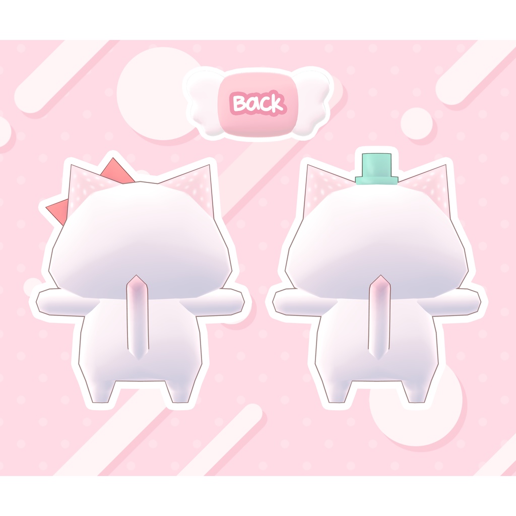 【無料】オリジナル3Dモデル ʚ ごしゅじんさま・おじょうさま(Fan Avatar) ɞ #YOUMAiDOLL