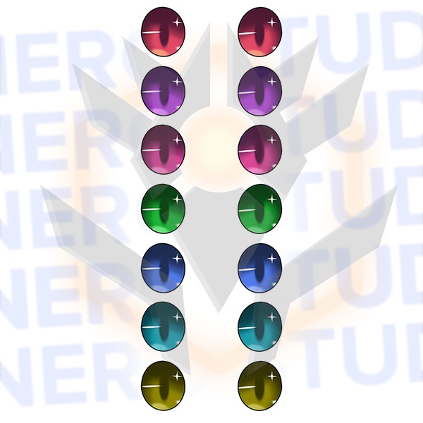 Cat eyes 7 color variations