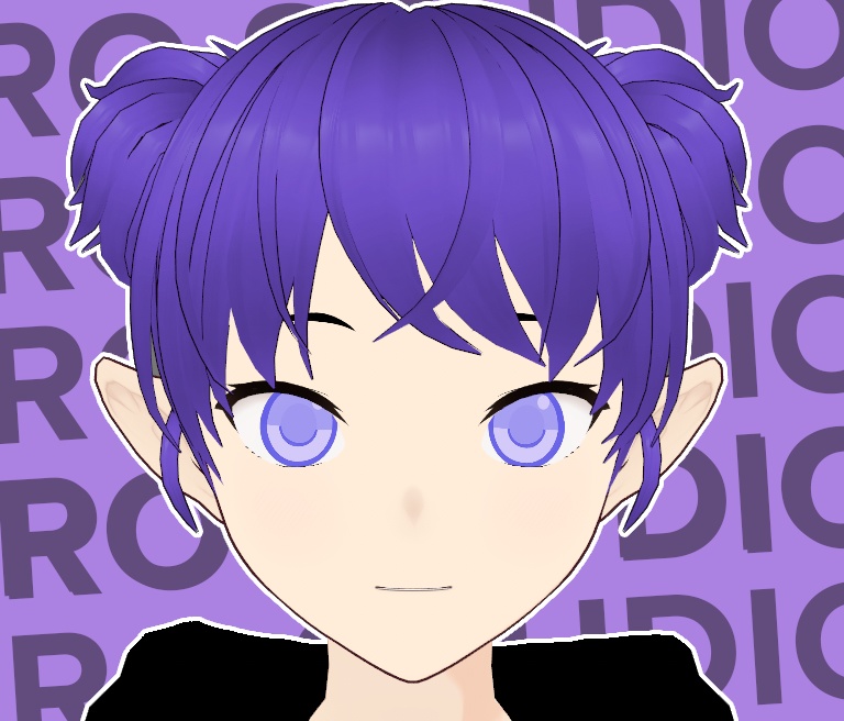 Cartoonish flat eyes (4 color variations)