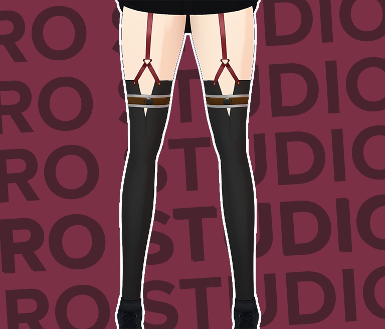 Socks like boots texture fantasy scifi stockings sexy cute dark