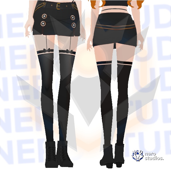 Socks dark elegant sexy stockings Vroid Texture