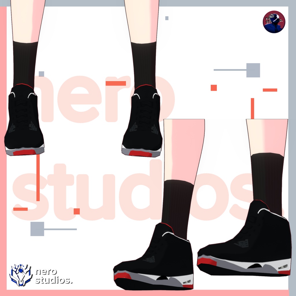 SNEAKERS SHOES SPORT HIGH CUT (re-edited)