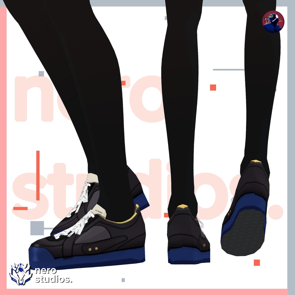 SHOES TECHWEAR SCIFI STYLE SNEAKERS SKATER URBAN (re-edited)