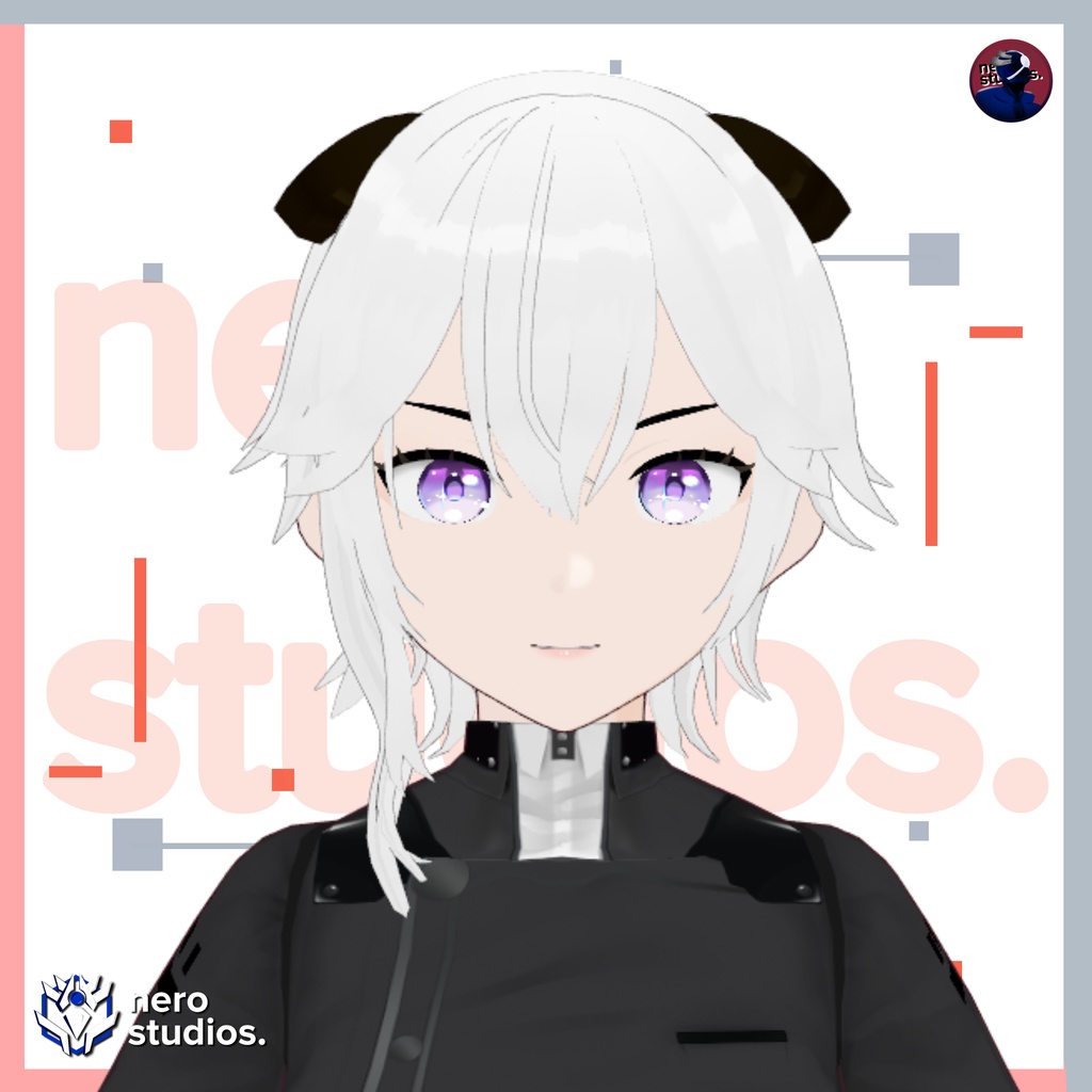 3D Vtubers, Vroid clothes, vtuber clothing, Vtuber hairstyle preset and all texture military themed Vroid file and VRM all included / 3Dモデル コート ドレス 軍 陸軍 軍隊 軍事的 制服 ユニフォーム エレガント 女の子