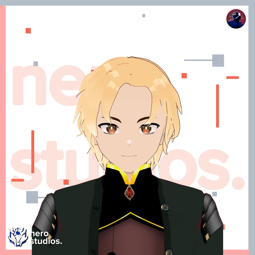 3D Vtubers, Vroid clothes, vtuber clothing, Vtuber hairstyle preset and all texture military themed Vroid file and VRM all included / 3Dモデル コート ドレス 軍 陸軍 軍隊 軍事的 制服 ユニフォーム エレガント 女の子