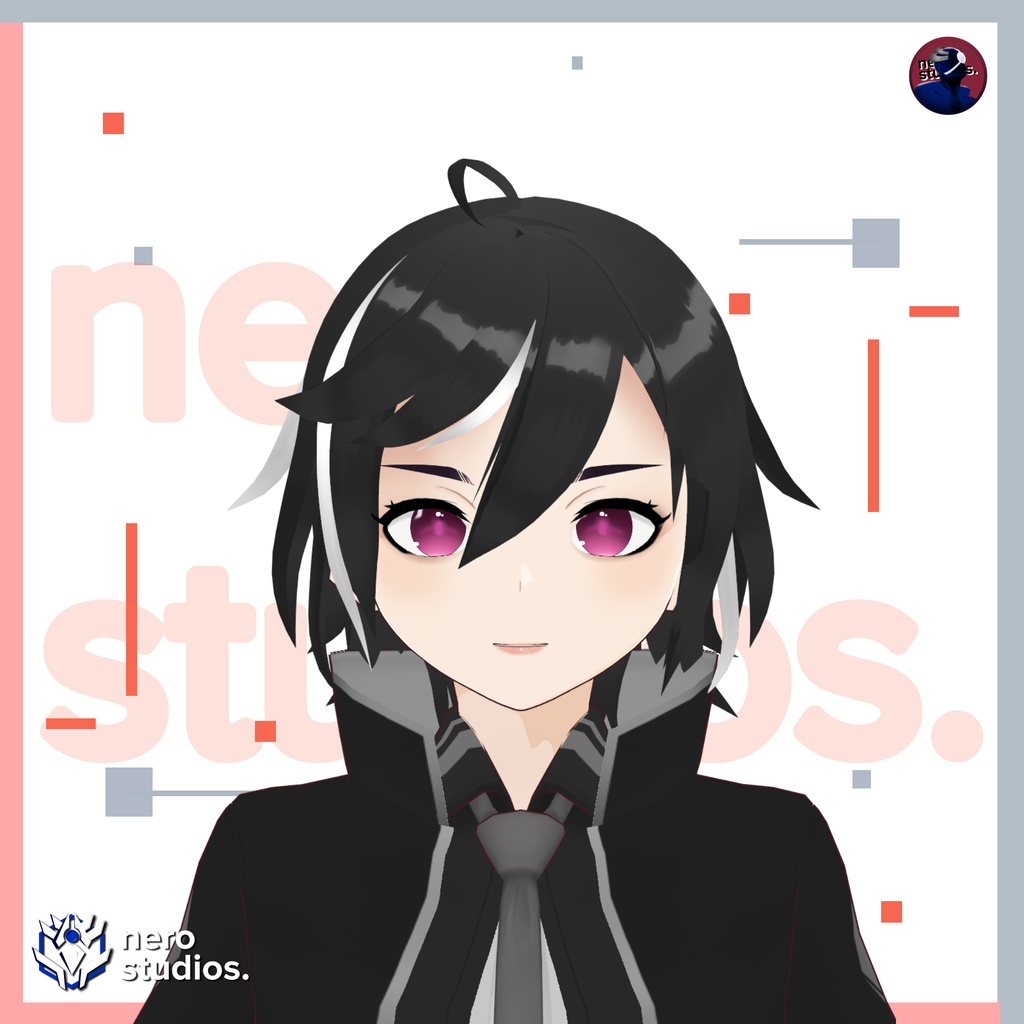 3D Vtubers, Vroid clothes, vtuber clothing, Vtuber hairstyle preset and all texture military themed Vroid file and VRM all included / 3Dモデル コート ドレス 軍 陸軍 軍隊 軍事的 制服 ユニフォーム エレガント 女の子