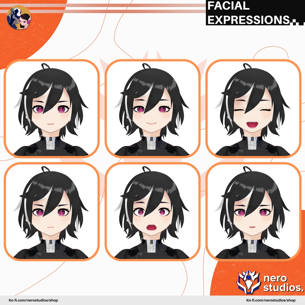 3D Vtubers, Vroid clothes, vtuber clothing, Vtuber hairstyle preset and all texture military themed Vroid file and VRM all included / 3Dモデル コート ドレス 軍 陸軍 軍隊 軍事的 制服 ユニフォーム エレガント 女の子 和風