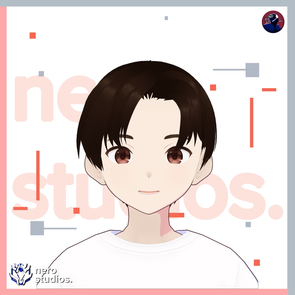 5 VROID HAIRSTYLES SET #3 (5 VROID FILES) / Vtuber hairstyles set / Vroid hair assets / Vtuberの髪型 VRoidのヘアプリセット ヘア ポニーテール