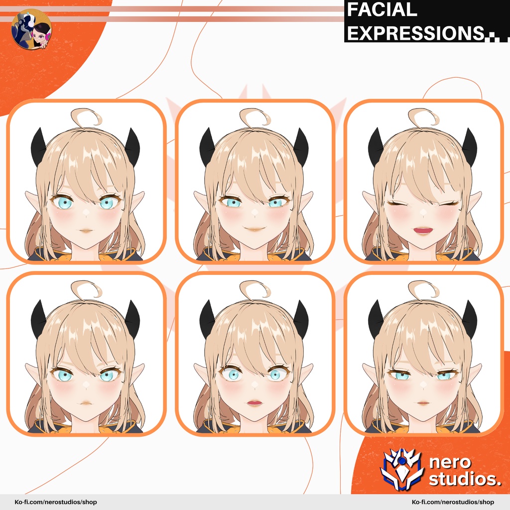 SCIFI DEMON GIRL CYBERPUNK SEXY ANIME GIRL SUCCUBUS ELF (VROID FILE)/ 空想科学小説 鬼 女の子 サイバーパンクセク シー アニメの女の子サ キュバス エルフ