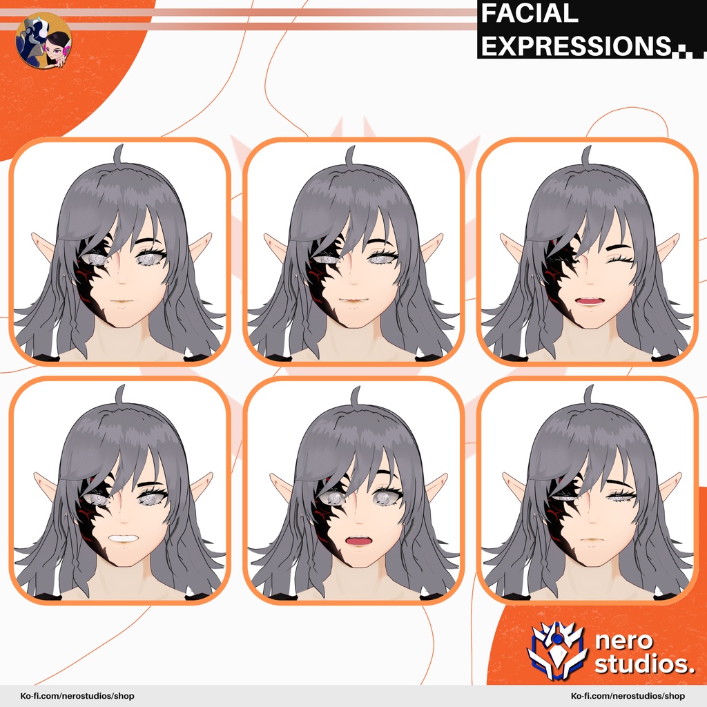 VAMPIRE MALE ELF WITH ARMOR CASTLEVANIA INSPIRED MUSCLE HOT SEXY WARRIOR (VROID FILE) / 3Dモデル ヴァンパイア 男 妖精 兵 鎧 筋 セクシー スーツ