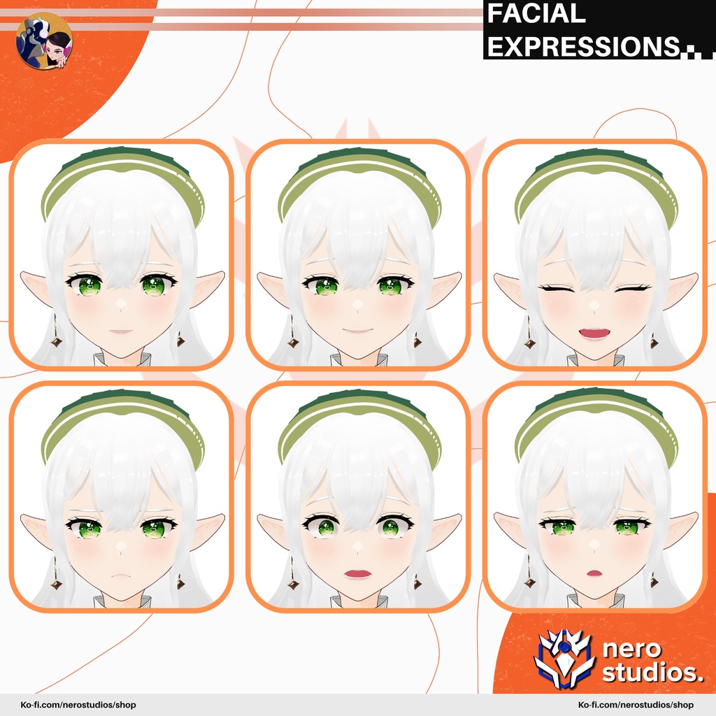 ELF CUTE SMALL FORMAL WEAR ELEGANT DRESS FANTASY SCIFI LOOK VAMPIRE OUTFIT (VROID FILE) / 3Dモデル セレスティア 妖精 エルフ エレガント ドレス ファンタジー SF ピアス アクセサリー