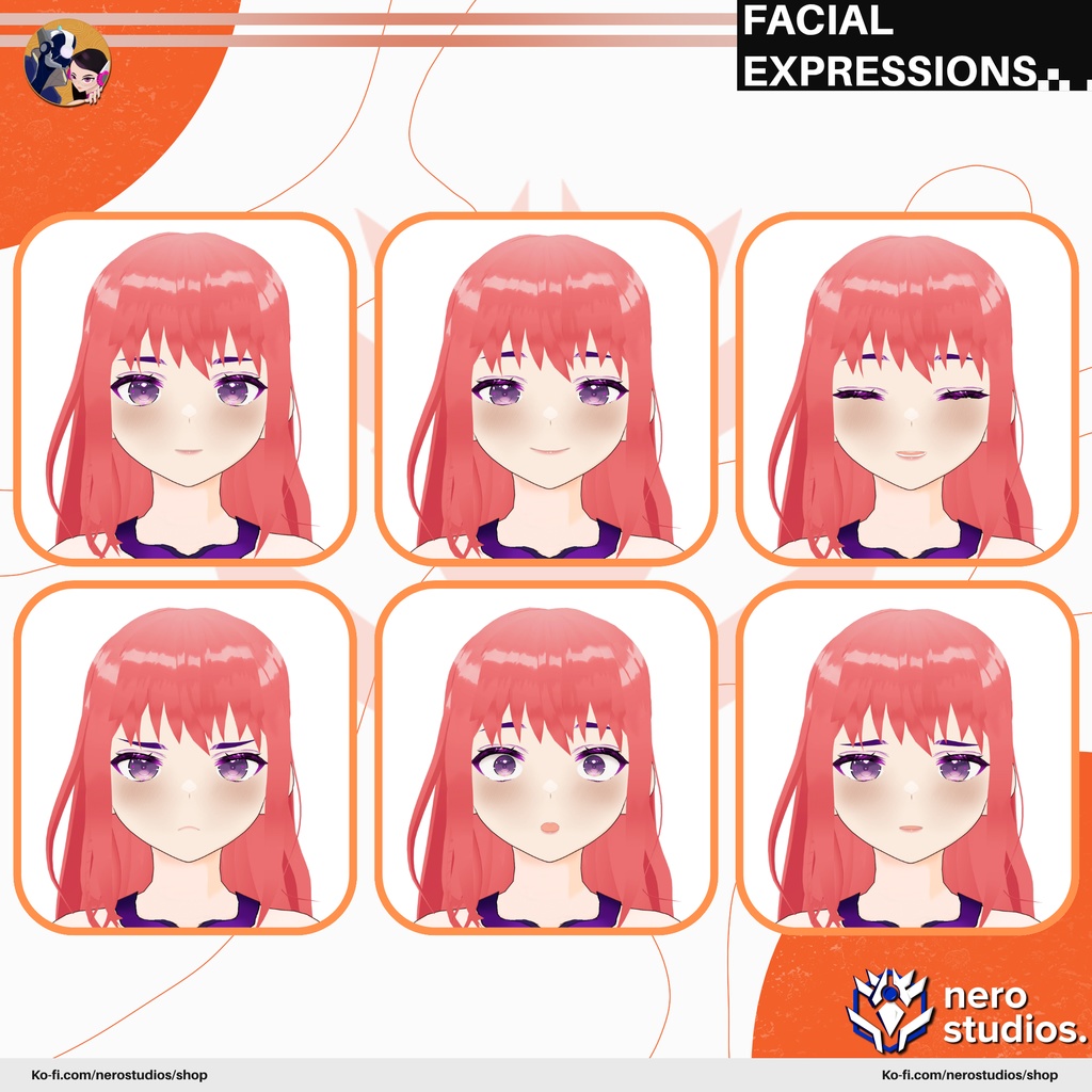 SCIFI SUIT GIRL CYBERPUNK ARMOR CUTE SEXY GLOVES BOOTS ANIME CELL SHADED PRESET TEXTURE FULL OUFIT SET VROID FILE HAIRSTYLE (VROID FILE) / スポーツ SF 女の子 サイバーパンク 鎧 未来的な かわいい セクシー タイツ 手袋 ブーツ