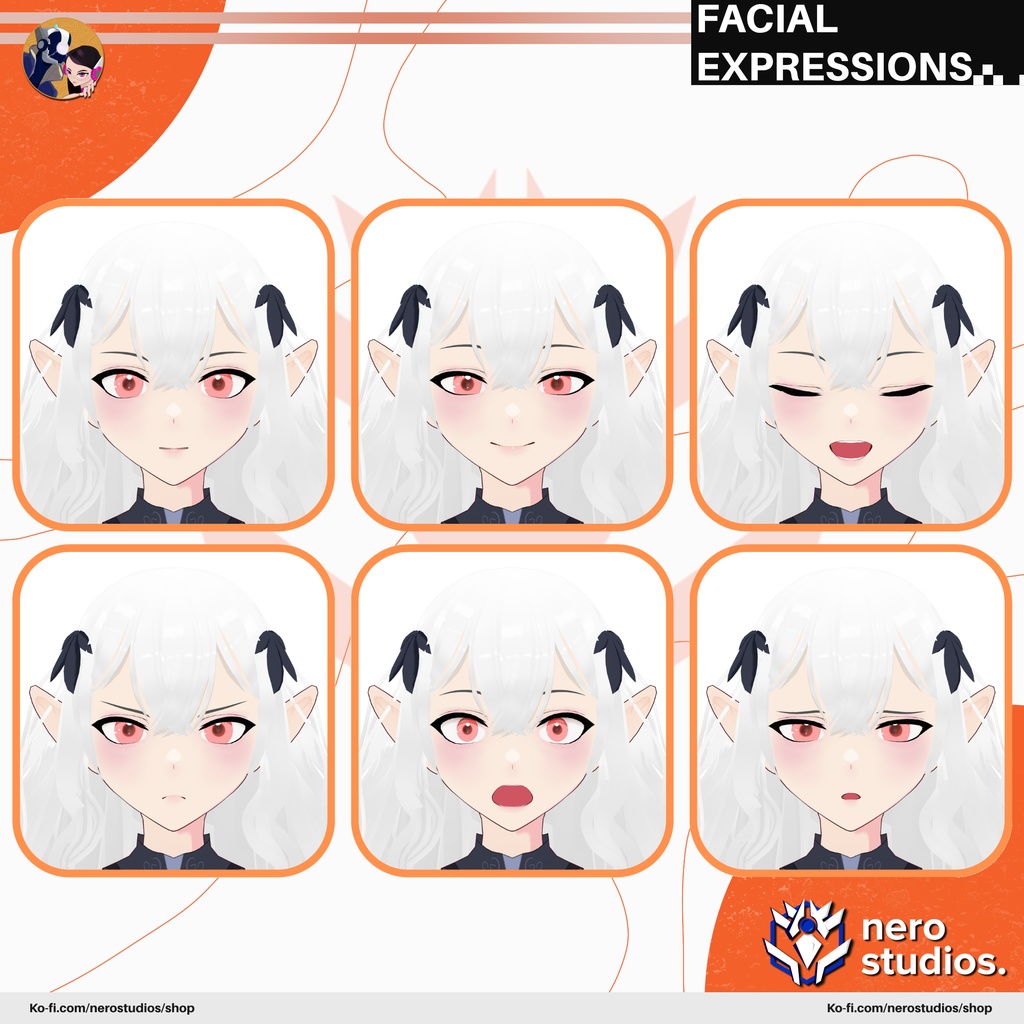 ELF ELEGANT FANTASY FANCY DRESS FULL OUTFIT SET PRESET HAIR VROID CUTE AND SEXY COAT GLOVES SOCKS HEELS (VROID FILE) / エルフ エレガント ファンタジー ドレス ストッキング 手袋 かわいい セクシー 3Dモデル