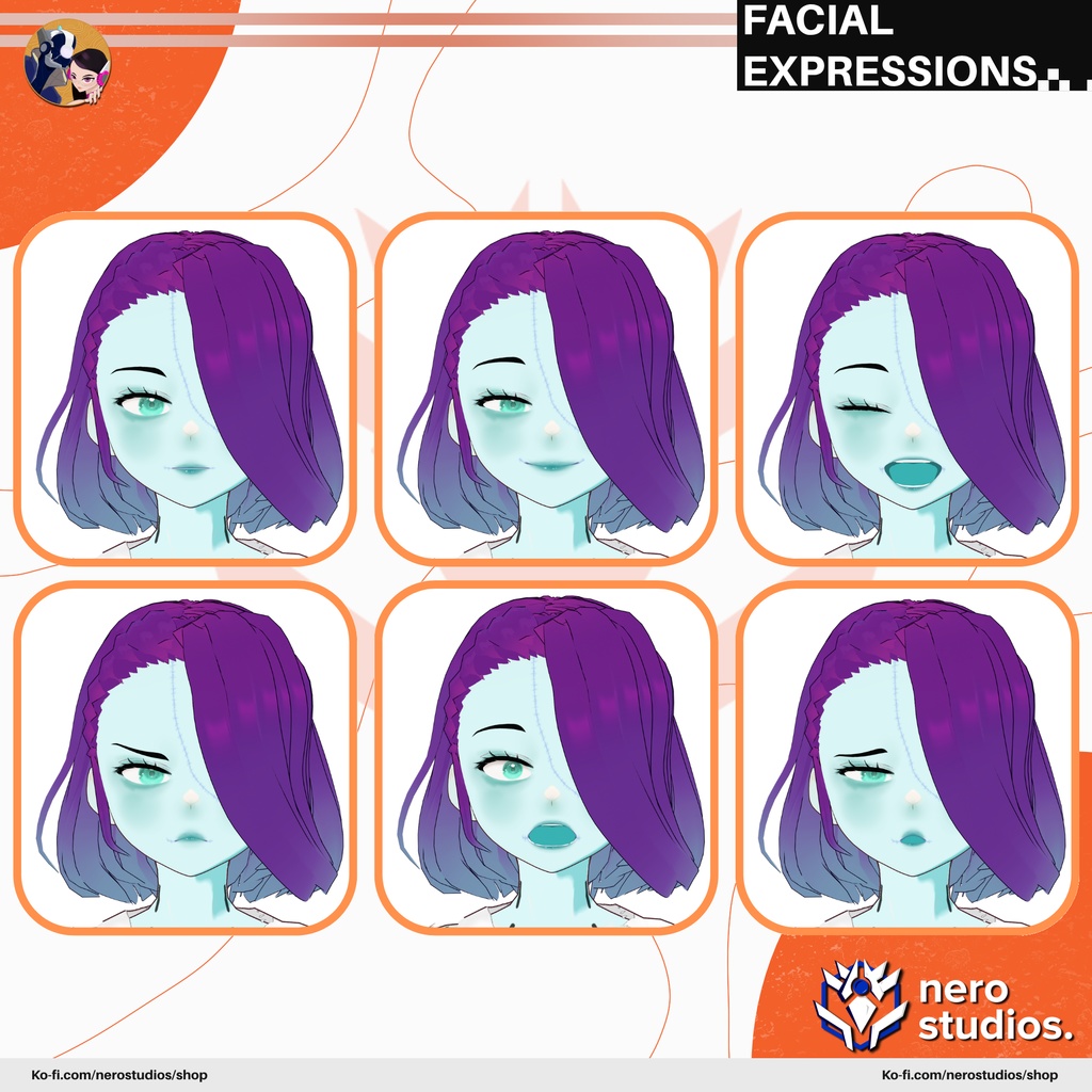 ZOMBIE DRESS CHANGE IT TO ANY COLOR WIFE OUTFIT FULL SET PRESET SCARS TEXTURE UNDEAD ANIME HAIRSTYLE BANG SHORT (VROID FILE) / ゾンビ モンスター娘  ドレス  3Dモデル ハイヒール ファンタジー ハロウィン衣装