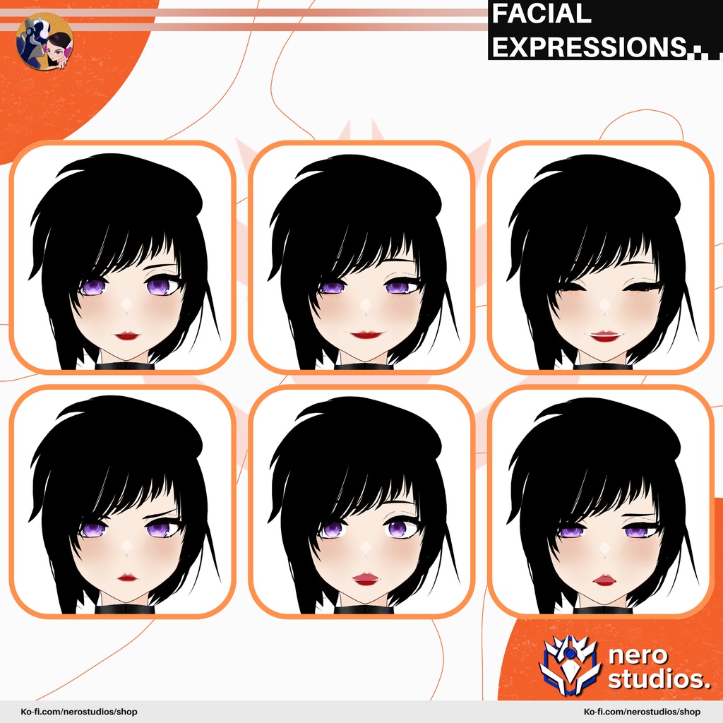 GOTH GIRL SEXY OUTFIT COSTUME STOCKINGS GLOVES DARK BODYSUIT FULL SET SHORT MESSY TO THE SIDE HAIRSTYLE (VROID FILE) / ゴシック セクシー 女の子 コスチューム ストッキング 手袋 ボディスーツ ヴァンパイア