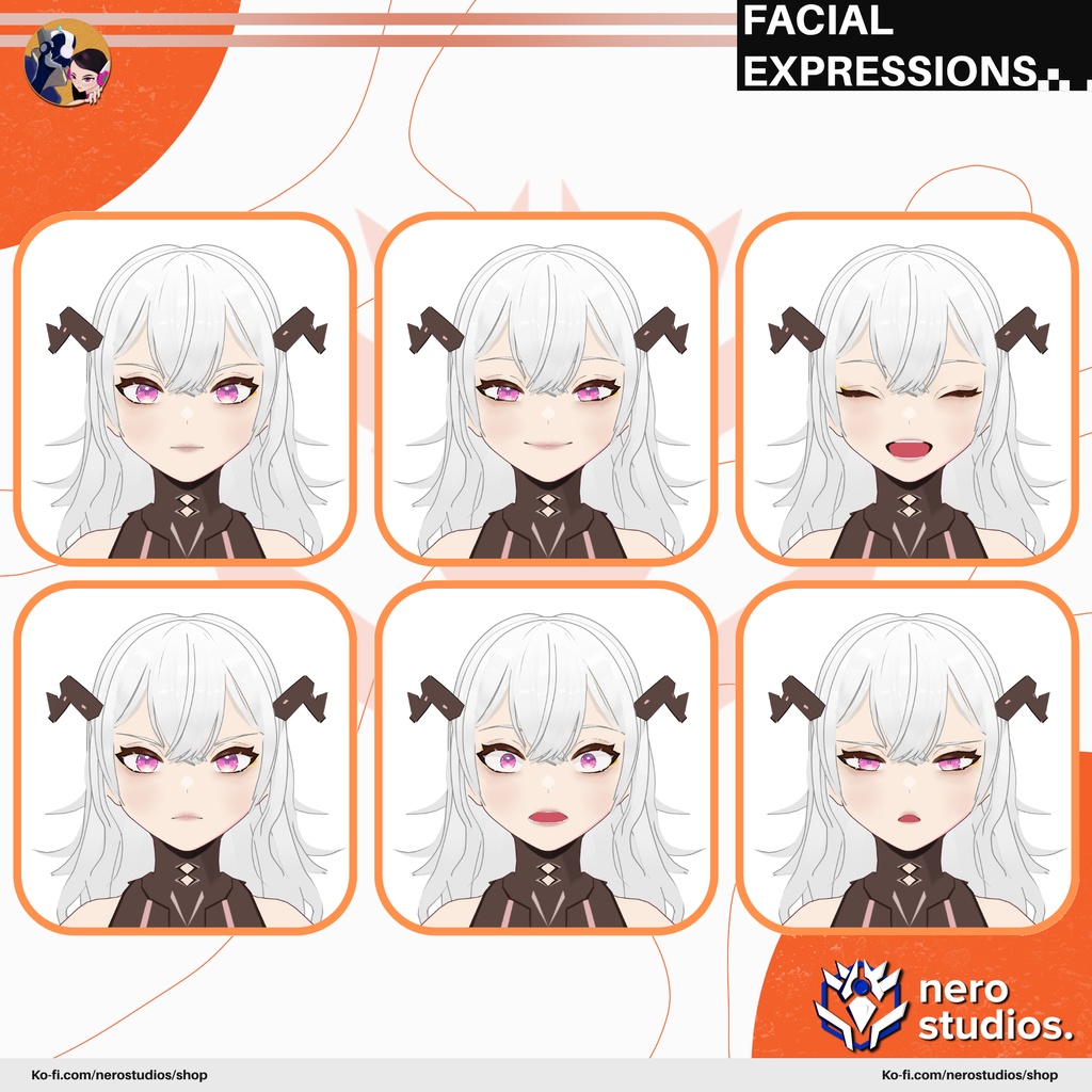 WARRIOR FANTASY SCI FI ORIENTAL OUTFIT FIGHTER CUTE SCIFI GIRL DEMON ELF RPG PRIEST BOSS UNIFORM ARMOR HORNED TATTOO AND MUSCLES (VROID FILES) / 武士 鎧 SF ファンタジー オリエンタル 中世の エルフ 角 入れ墨 筋肉 コスチューム