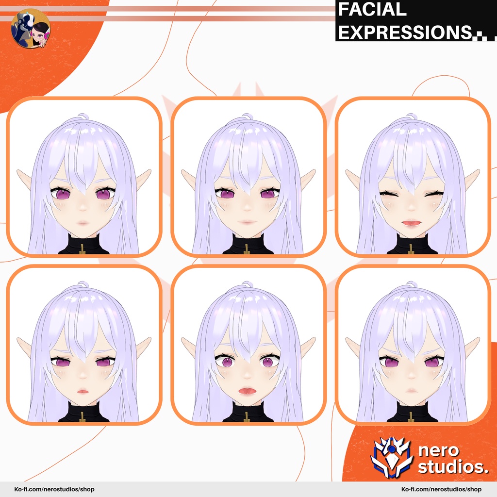 MAGICIAN FAIRY MAGICAL SHOUJO DRESS BODYSUIT OUTFIT GIRL CUTE SEXY FULL PRESET TEXTURES SET (VROID FILE) / マジシャン エルフ 妖精 ハロウィン コスチューム 少女 ドレス ファンタジー ボディスーツ