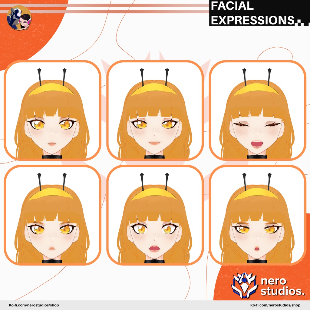 VROID HALLOWEEN COSTUMES VROID MODELS RAIDEN SHOGUN ELF FAIRY CUTE DRESS FANTASY DREAMY HALLOWEEN COSPLAY ZOMBIE GIRL SEXY BEE (VROID FILES) / ハロウィン衣装 コスプレ 雷電 エルフ ファンタジー ストッキング モンスター娘