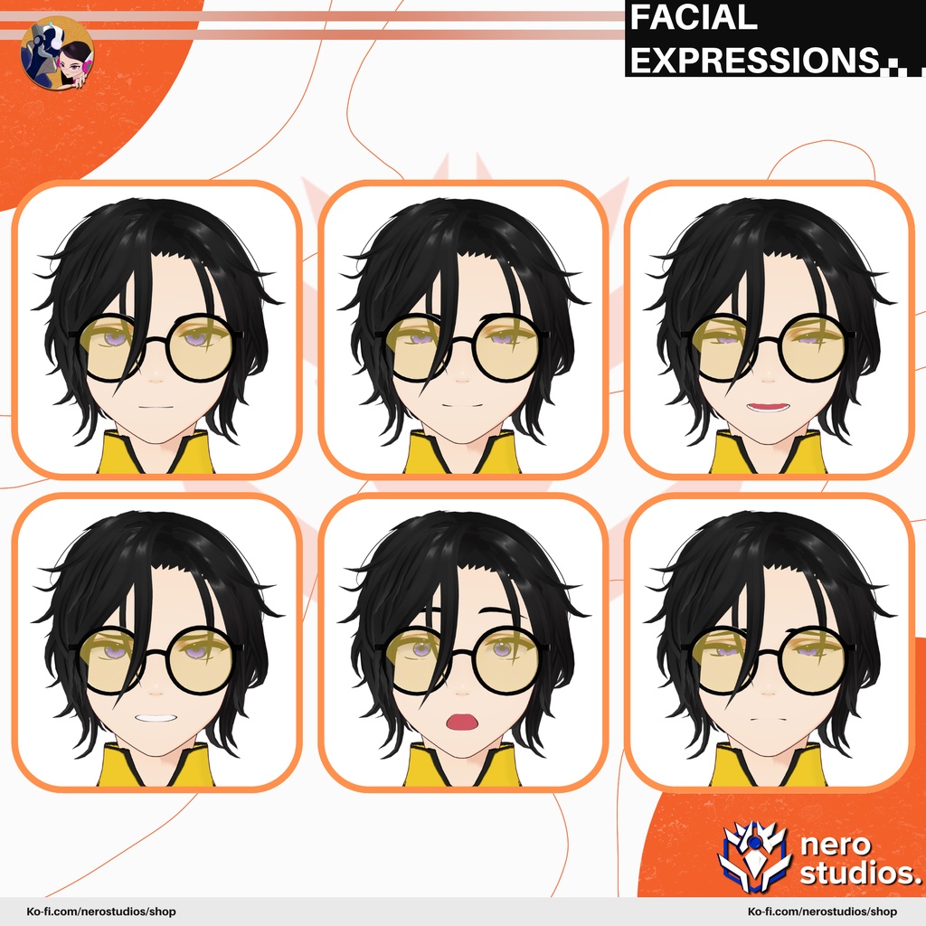 【VRoid 男性用】サイバーパンク・テックウェアコート|近未来クール系フルセット(髪型プリセット付き) / MALE CYBERPUNK OUTFIT FUTURISTIC VIBE COAT TECH WEAR COOL HANDSOME FULL SET PRESET HAIRSTYLE FOR VROID (VROID FILE)