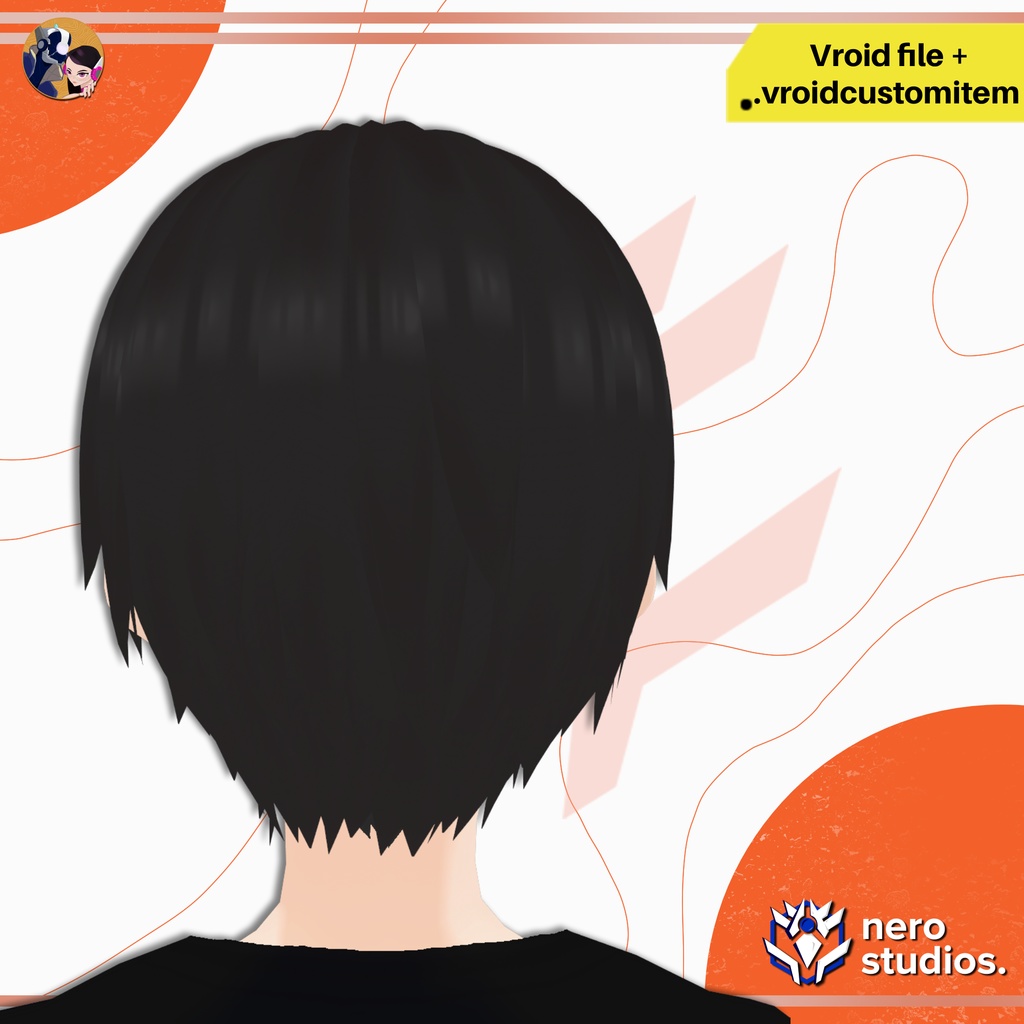 【VRoid用 男性】顔 肌 高精細ベースフェイススキン 肌テクスチャ | ハンサム系プリセット / HIGH DETAILED HANDSOME BASE MALE FACE SKIN TEXTURE FOR VROID